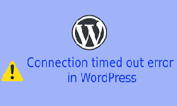 Fix Connection Timed Out in WordPress