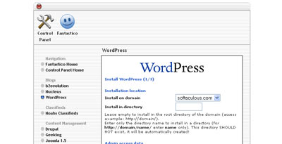 How to install WordPress