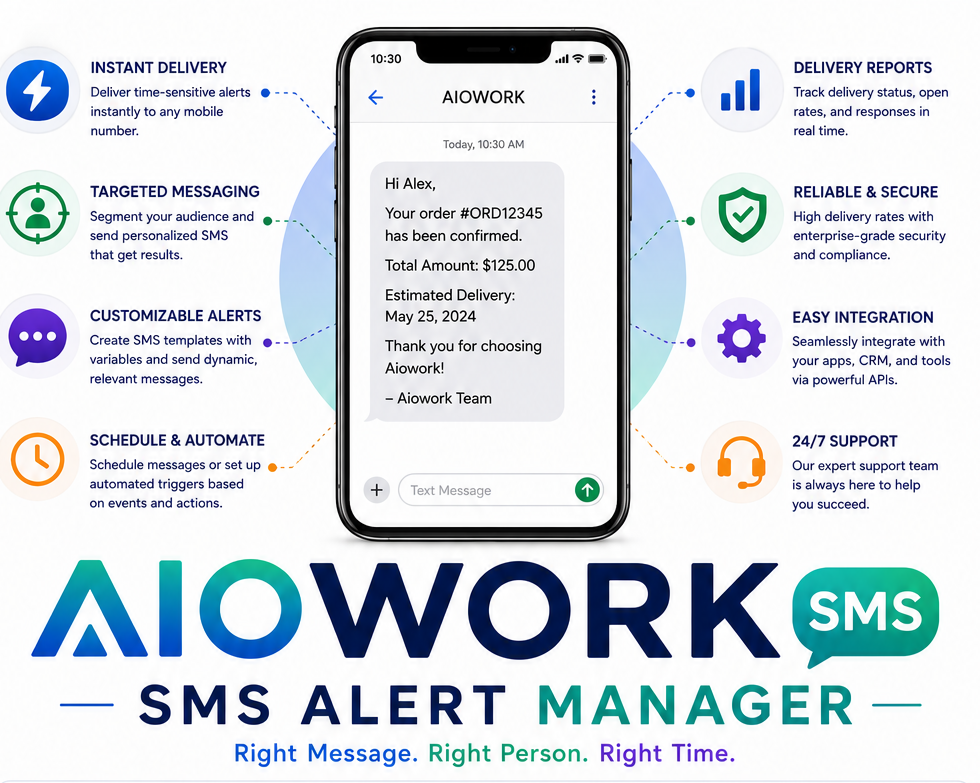 SMS Alert Manager SMS Alert Manager - Image 1