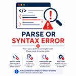 Parse or Syntax Error
